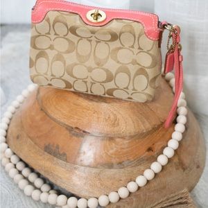 Authentic Coach Wristlet